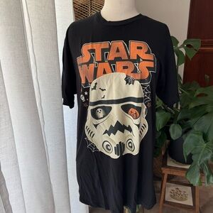 Star Wars halloween Black‎ Graphic T-Shirt